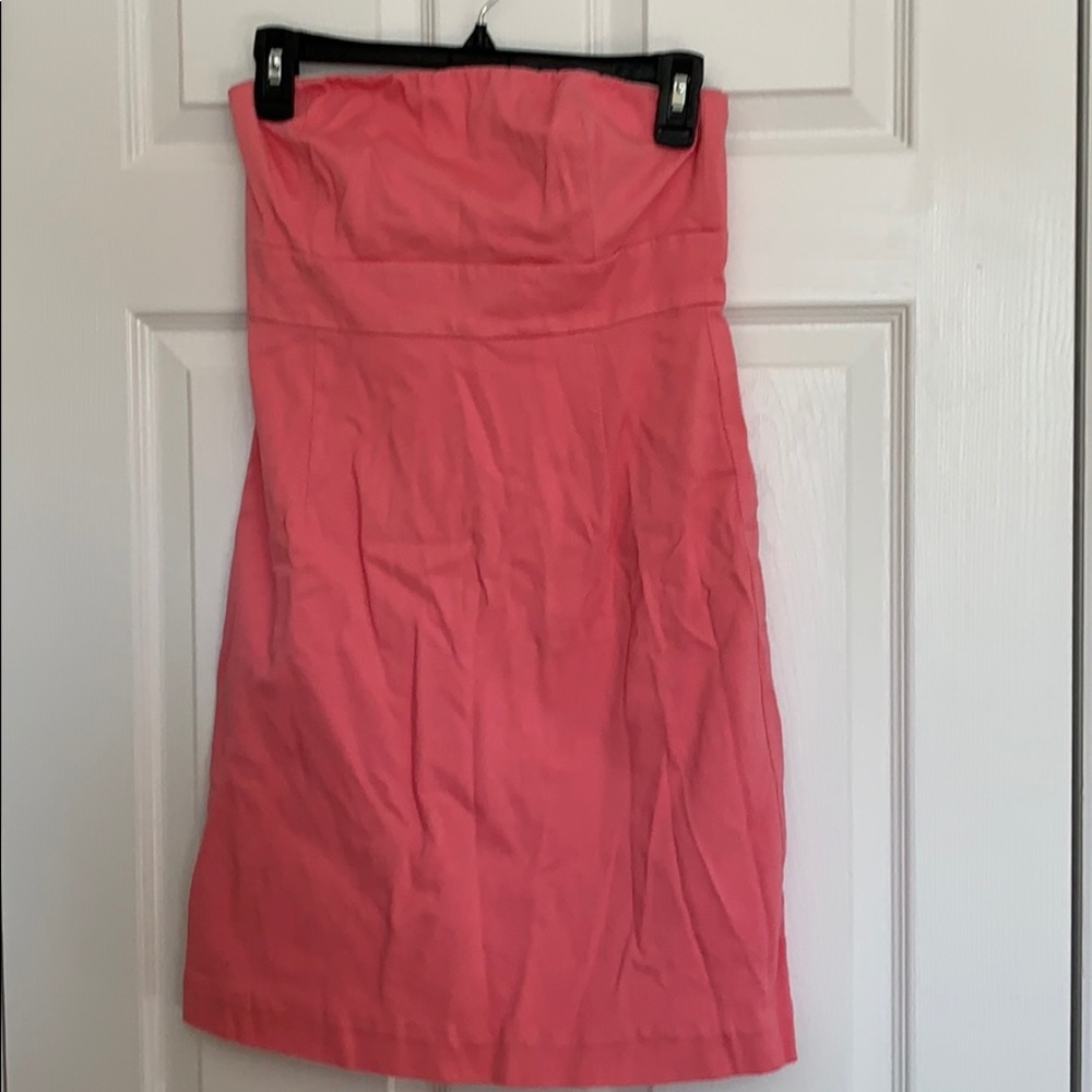 Vineyard Vines Pink Strapless Dress